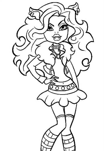 Monster High Bilder Zum Ausmalen - Besten Bilder von Malvorlagen 2020